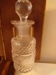 Antique Perfume Casket - Caddy,  Etched Glass Bottles - Lovely Showpiece Nr Perfume Bottles photo 4