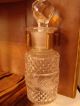 Antique Perfume Casket - Caddy,  Etched Glass Bottles - Lovely Showpiece Nr Perfume Bottles photo 6