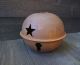 Huge 7 Inch Rusty Jingle Bell Primitive Decor Winter Rustic Country Star Cutout Primitives photo 8