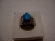 Vintage Islamic Middle Eastern Tribal Ethnic Natural Turquoise Ring خاتم اسلامي Islamic photo 8