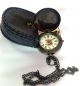 Artshai Berlin Olympic Games Design Pocket Watch With Chain And Leather Case Compasses photo 2