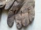 Antique Centenary Indian Nez Perce Beaded Buckskin Gloves - Very Native American photo 8