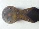 Rare Antique Indian Paddle Handle Trade Knife With 