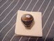 Vintage Islamic Middle Eastern Tribal Ethnic Banded Agate Ring خاتم اسلامي Islamic photo 1