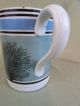 Antique Blue Banded Mochaware Mug Seaweed Mug Tankard 19c 1 Pint Mugs & Tankards photo 3