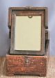 Antique Chinese Provincial Wooden Makeup Box Circa Early 1900s Boxes photo 1