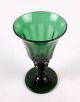 10 Antique 19th Century English Green Glass Wine Glasses - Stemware Stemware photo 3