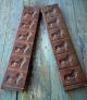 2 Antique Rowntree Copper English Tea Biscuit Candy Chocolate Molds Lion Figure Industrial Molds photo 1