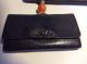 Japanese Meiji Tobacco Pouch And Kiseru Cases Other Japanese Antiques photo 3