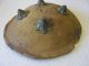 Antique Rajput Mughal Museum Quality Leather War Shield Armor 2883 India photo 3