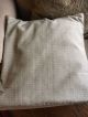 Pair Handmade Square Bed Sofa Throw Pillow Early Quilt Linsey Fabric Colonial Primitives photo 4