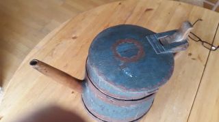 Big Antique Sweden Pipecan Ale Bowl Dated 1854 (50 Off) photo