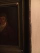 18th C Early Old Antique Painting Portrait Picture On Tin Gentleman Boy Primitives photo 6