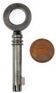 Antique High Security Key - 7 Slider - 73.  5mm - My Ref.  M6 Locks & Keys photo 1