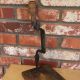 Antique Herb Tobacco Cheese Chopper Cutter Wood Base Hinged Cleaver Patina Tool Primitives photo 3