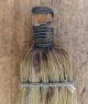 Vintage Antique Old Tiny Straw Whisk Broom Brush Shaker Peg Rack Primitive Primitives photo 5