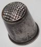 Vintage Scandinavian.  826 Silver Thimble “mary” Hand Engraved Swag Design Thimbles photo 3