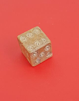 P61: Ancient Roman Bone Dice C.  4th A.  D. photo