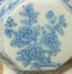 Antique Porcelain Chinese Teapot.  Blue Rose Pattern. Teapots photo 1