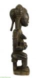 Baule Maternity Figure On Stool Cote D ' Ivoire African Art Was $690 Sculptures & Statues photo 2