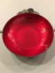 Vintage Reed & Barton Pine Cones Red Enameled Silver Bowl Candy Nut Change Dish Mid-Century Modernism photo 1