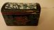 Chinese Porcelain Shard: Wooden Lacquered Box 11 Cm Long Boxes photo 4