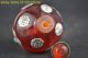 China Collectible Decor Old Amber Resin Inlay Flower Snuff Bottle Snuff Bottles photo 3