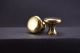 2 Antique Solid Brass Cabinet Knobs 1 