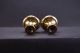 2 Antique Solid Brass Cabinet Knobs 1 