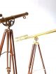 Best Combo Offer Solid Brass Antique Telescope - Shiny Tripod Gift Floor Telescope Telescopes photo 2
