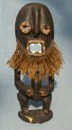 Vintage Hand Carved Wood Voodoo / Witch Doctor Tribal Figurine Carved Figures photo 1