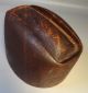 Antique Millinery Wood Hat Form Block Haberdashery Mold C1910 Solid Walnut Industrial Molds photo 2
