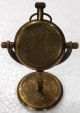 Nautical Maritine Antique Table/desk Clock With Brass Pocket Watch Compasses photo 2