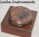 Titanic Compass W/leather Case Brass Compass Engraved Compass Compass Compasses photo 4