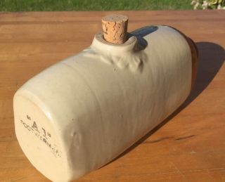 Vintage Antique Stoneware Hot Water Bottle Foot Warmer 