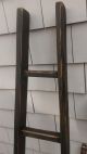 Handmade Black Orchard Alder Wood Ladder 5ft Rustic 60 