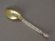Vintage Jacob Tostrup Sterling Silver Lavender Enamel Spoon Gold Wash Bowl Scandinavia photo 5