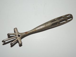 Antique Pirmitive Early C1900 ' S Cast Iron Garden Claw Rake Cultivating Tool photo