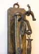 Antique Old Hanging Metal Cast Iron Balance Scale - Miniature Scales photo 3