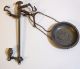 Antique Old Hanging Metal Cast Iron Balance Scale - Miniature Scales photo 7