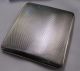 A Stunning Solid Sterling Silver Cigarette Card Case Dates 1937 By Mappin & Webb Cigarette & Vesta Cases photo 3