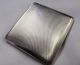 A Stunning Solid Sterling Silver Cigarette Card Case Dates 1937 By Mappin & Webb Cigarette & Vesta Cases photo 7
