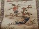 Antique Chinese Hand Embroidery Silk Wall Hanging Tapestry/panel 60x31cm (x121) Textiles photo 3