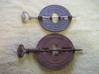 Vintage Cast Iron Stove Pipe Damper Blade 6 