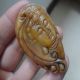 China Antique 100 Natural Old Jade Pendant,  Hand Carved Amulet Lucky Guanyin Necklaces & Pendants photo 2
