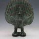 Chinese Bronze Handwork Carved Peacock Statues X0177 Other Antique Chinese Statues photo 2