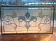Stained Glass,  Beveled,  Jeweled Panel,  Vintage,  15 In By 28 In 1940-Now photo 1