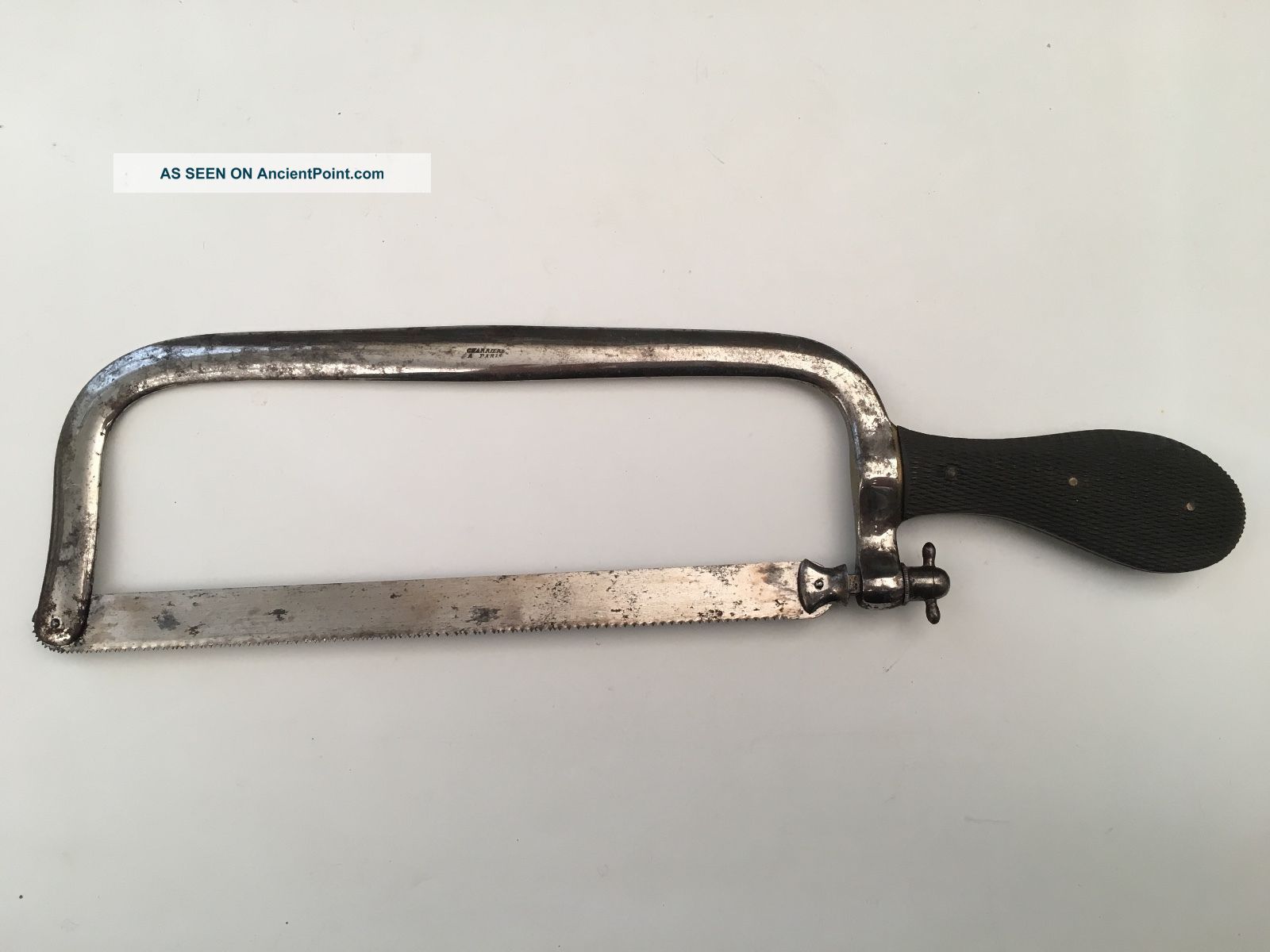 Antique Medical Surgical Saw By Charriere Paris Other Medical Antiques photo