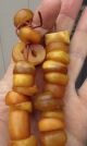 Rare Old Natural Baltic Amber Beads 19th Century Or Older,  Butterscotch,  Prayer Necklaces & Pendants photo 2