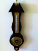 Vintage Wall Barometer &thermometer “made In Italy” Other Antique Science Equip photo 1